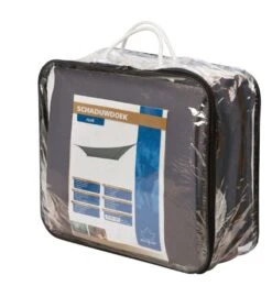 Bo-Garden Schaduwdoek Ruit - Grijs -Buiten Kamperen 10523 bo camp 4471442