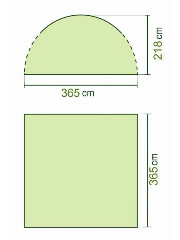Coleman Event Shelter L Partytent Groen 5 Coleman Event Shelter L Partytent Groen - Afbeelding 3