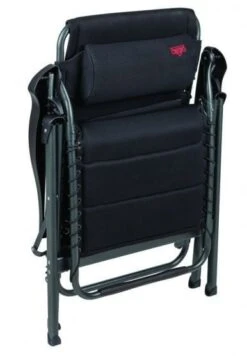 Crespo AP-232 Air-Deluxe Relaxstoel Zwart -Buiten Kamperen 22665 crespo relaxstoel ap 232 80 air deluxe