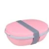 Mepal Lunchbox Ellipse Duo Roze -Buiten Kamperen 31187 mepal lunchbox ellipse duo