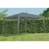 Lesli Living Paviljoen Budget Partytent - Grijs -Buiten Kamperen 32267 lesli living paviljoen budget 3 x 3 meter