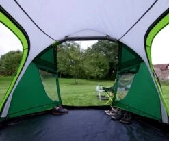 Coleman Chimney Rock 3 Plus / 3 Persoons Tunneltent - Groen -Buiten Kamperen 41103 coleman chimney rock 3 plus 3 persoons tent