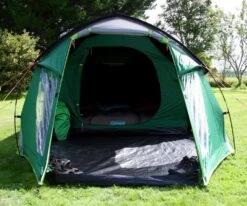 Coleman Chimney Rock 3 Plus / 3 Persoons Tunneltent - Groen -Buiten Kamperen 41105 coleman chimney rock 3 plus 3 persoons tent
