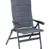 Crespo AP-238 XL Air-Deluxe Campingstoel Grijs -Buiten Kamperen 41371 crespo stoel ap 238 86 xl gr airdlx