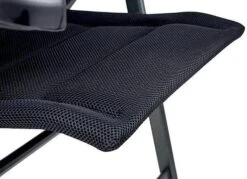 Crespo AP-237 Air-Deluxe Campingstoel Zwart -Buiten Kamperen 41866 crespo ap 237 air deluxe stoel zwart