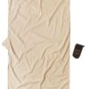Cocoon Travelsheet Insectshield Egyptisch Katoen Lakenzak Beige -Buiten Kamperen 4622 cocoon iect92