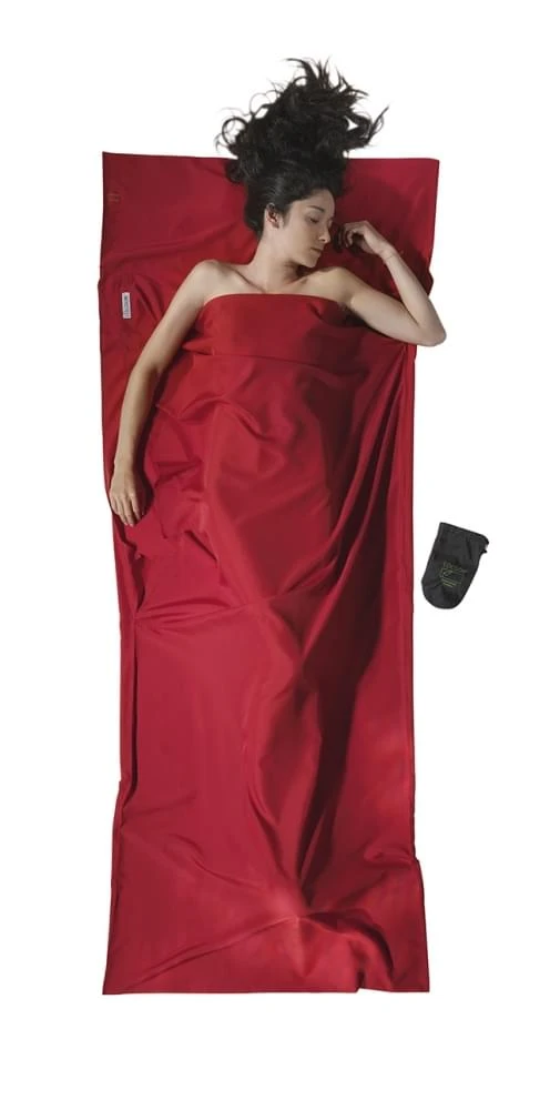 Cocoon Travelsheet Microfiber Lakenzak - Rood 3 Cocoon Travelsheet Microfiber Lakenzak - Rood