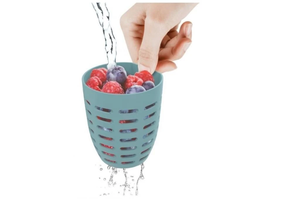 Mepal Fruit & Veggie Pot Ellipse Blauw 4 Mepal Fruit & Veggie Pot Ellipse Blauw - Afbeelding 2