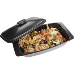 Weber Keramische Stoofpan -Buiten Kamperen 64952 weber keramische ovenschaal