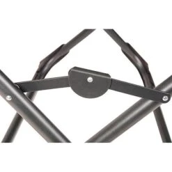 Crespo AP-231 Air-Deluxe Voetenbank Zwart -Buiten Kamperen 66844 crespo ap 231 air deluxe voetenbank