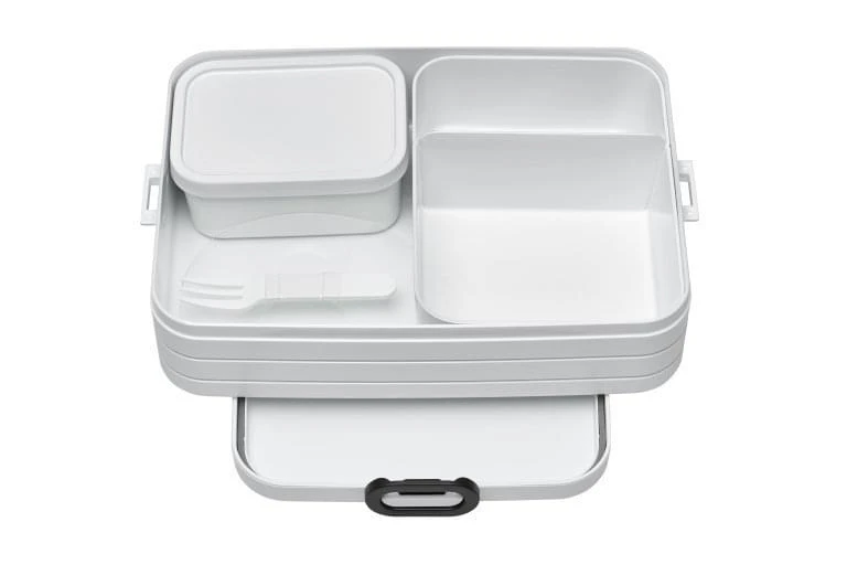 Mepal Bento Take A Break Large Lunchbox - Wit 3 Mepal Bento Take A Break Large Lunchbox - Wit