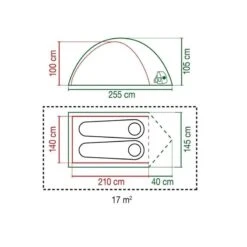 Coleman Kobuk Valley 2 / 2 Persoons Tent - Groen -Buiten Kamperen 68734 coleman kobuk valley 2 2 persoons tent