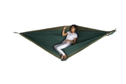 Ticket To The Moon Original Double Hangmat Donkergroen -Buiten Kamperen 69045 ticket to the moon hangmat original double