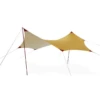 MSR Rendezvous 200 Wing Tarp - Geel -Buiten Kamperen 71474 msr rendezvous 200 wing tarp geel