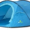 DWS Tornado 210 - 3 Persoons Tent Blauw -Buiten Kamperen 74415 dws tornado 210 3 persoons tent