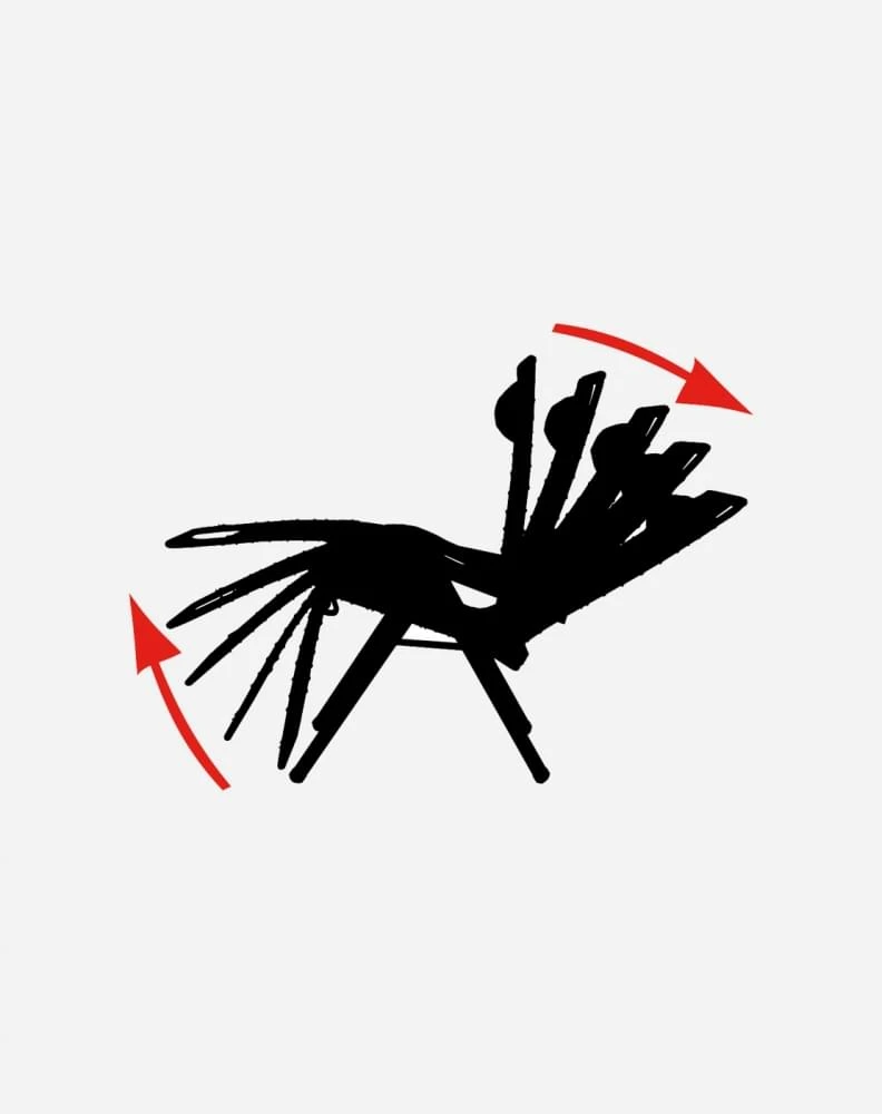 Crespo AP-232 Air-Deluxe Relaxstoel Blauw 12 Crespo AP-232 Air-Deluxe Relaxstoel Blauw - Afbeelding 10