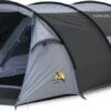 Safarica Hurricane M Pop Up - 2 Persoons Tent Grijs -Buiten Kamperen 74775 safarica hurricane m pop up 2 persoons tent