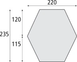 Safarica Hawaii 2.0 Beachshelter Blauw -Buiten Kamperen 74808 safarica hawaii 2.0 beachshelter