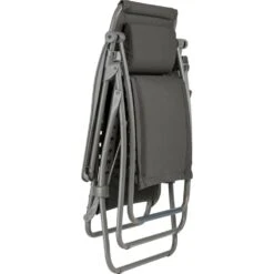 Lafuma RSX Clip Polykatoen Relaxstoel Grijs -Buiten Kamperen 74879 lafuma rsx clip polykatoen relaxstoel