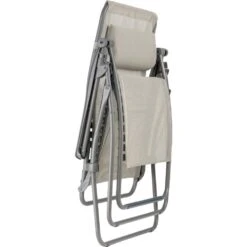 Lafuma RSXA Clip Batyline XL Relaxstoel Grijs -Buiten Kamperen 74883 lafuma rsxa clip xl batyline iso seigle