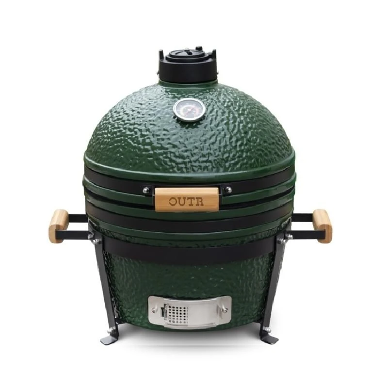 Outr Medium Kamado Barbecue Groen 3 Outr Medium Kamado Barbecue Groen