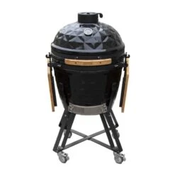 Outr Large Diamond 56 Kamado Barbecue Met Onderstel En Side Tables Donkergrijs -Buiten Kamperen 75915 outr large diamond 56 kamado barbecue met onderstel en side tables