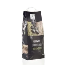 Eldurapi Cocos Briketten Met Kruiden