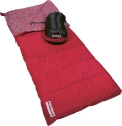 Polydaun Beach House Dekenslaapzak Rood