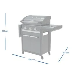 Campingaz 3 Series Premium S Gasbarbecue -Buiten Kamperen 78022 campingaz 3 series premium s gasbarbecue