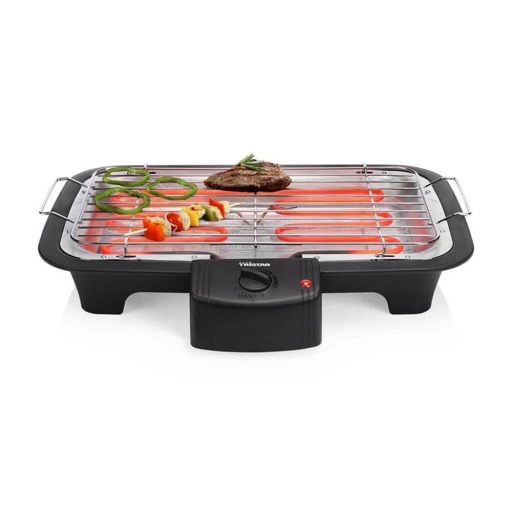 Tristar Elektrische Tafel Barbecue 4 Tristar Elektrische Tafel Barbecue - Afbeelding 2
