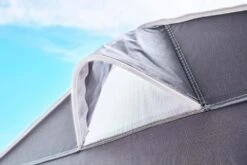 Isabella Space Schuurtent - Grijs -Buiten Kamperen 79647 ventura space schuurtent grijs