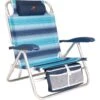 Safarica Santa Cruz Strandstoel Blauw -Buiten Kamperen 80469 safarica santa cruz strandstoel marine