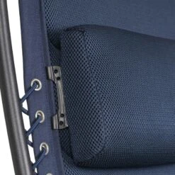 Bardani Riposo Alu 3D Comfort Relaxstoel Blauw -Buiten Kamperen 80618 bardani riposo alu 3d comfort relaxstoel