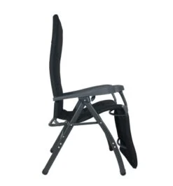 Crespo AP-242 Air-Deluxe Relaxstoel Zwart -Buiten Kamperen 80915 crespo ap 242 air deluxe ergonomie relaxstoel