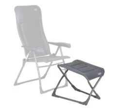 Crespo AP-231 Air-Deluxe Voetenbank Grijs -Buiten Kamperen 80948 crespo ap 231 air deluxe voetenbank grijs