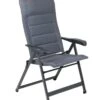 Crespo AP-237 Air-Deluxe Campingstoel Grijs -Buiten Kamperen 81020 crespo ap 237 air deluxe campingstoel gratis organizer