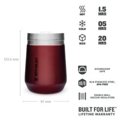 Stanley The Everyday GO Tumbler 0,3L Rood 8 Stanley The Everyday GO Tumbler 0,3L Rood -Buiten Kamperen 82141 stanley the everyday go tumbler 03l