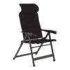 Crespo AP-235 Air-Deluxe Compact Campingstoel Zwart -Buiten Kamperen 83773 crespo ap 235 air deluxe compact campingstoel