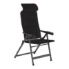 Crespo AP-240 Air Deluxe Compact Campingstoel Zwart -Buiten Kamperen 83785 crespo ap 240 air deluxe compact campingstoel