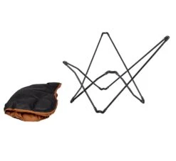 Bo-Camp Himrod Campingstoel Bruin -Buiten Kamperen 84054 bo camp himrod campinstoel