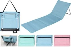 ML Strandmat Met Rugsteun