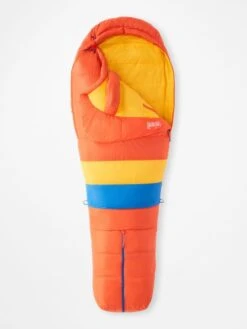 Marmot Always Summer Mummy Slaapzak Dons Oranje -Buiten Kamperen 88147 marmot always summer mummy slaapzak dons