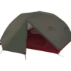MSR Elixir 3 / 3 Persoons Tent Groen -Buiten Kamperen 88416 msr elixir 3 3 persoons tent groen