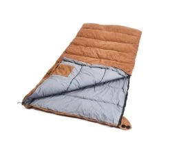 Human Comfort Brut Extreme Corduroy Deken Slaapzak Synthetisch Bruin -Buiten Kamperen 88441 human comfort sleeping bag brut extreme deken slaapzak synthetisch