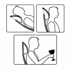 Crespo AP-240 Air Deluxe Compact Campingstoel Zwart -Buiten Kamperen 88785 crespo ap 240 air deluxe compact campingstoel