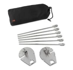 Weber Crafted Rotisserie Braadspiesenset -Buiten Kamperen 88886 weber crafted rotisserie braadspiesenset