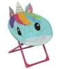 Decoris Unicorn Kinderstoel Roze -Buiten Kamperen 89777 decoris unicorn kinderstoel
