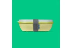 Mepal Lunchbox Ellipse Duo Vibe Groen -Buiten Kamperen 90109 mepal lunchbox ellipse duo vibe