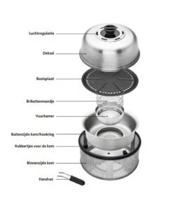 Cobb Premier Air Houtskool Barbecue -Buiten Kamperen 90182 cobb premier air houtskool barbecue