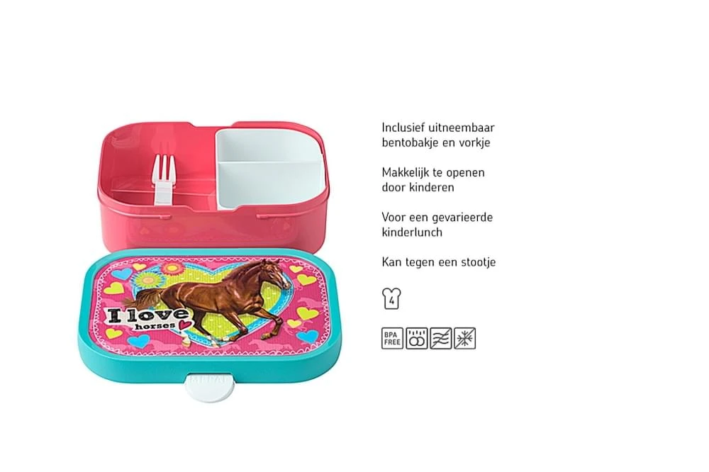 Mepal Lunchbox Campus - Paard 4 Mepal Lunchbox Campus - Paard - Afbeelding 2